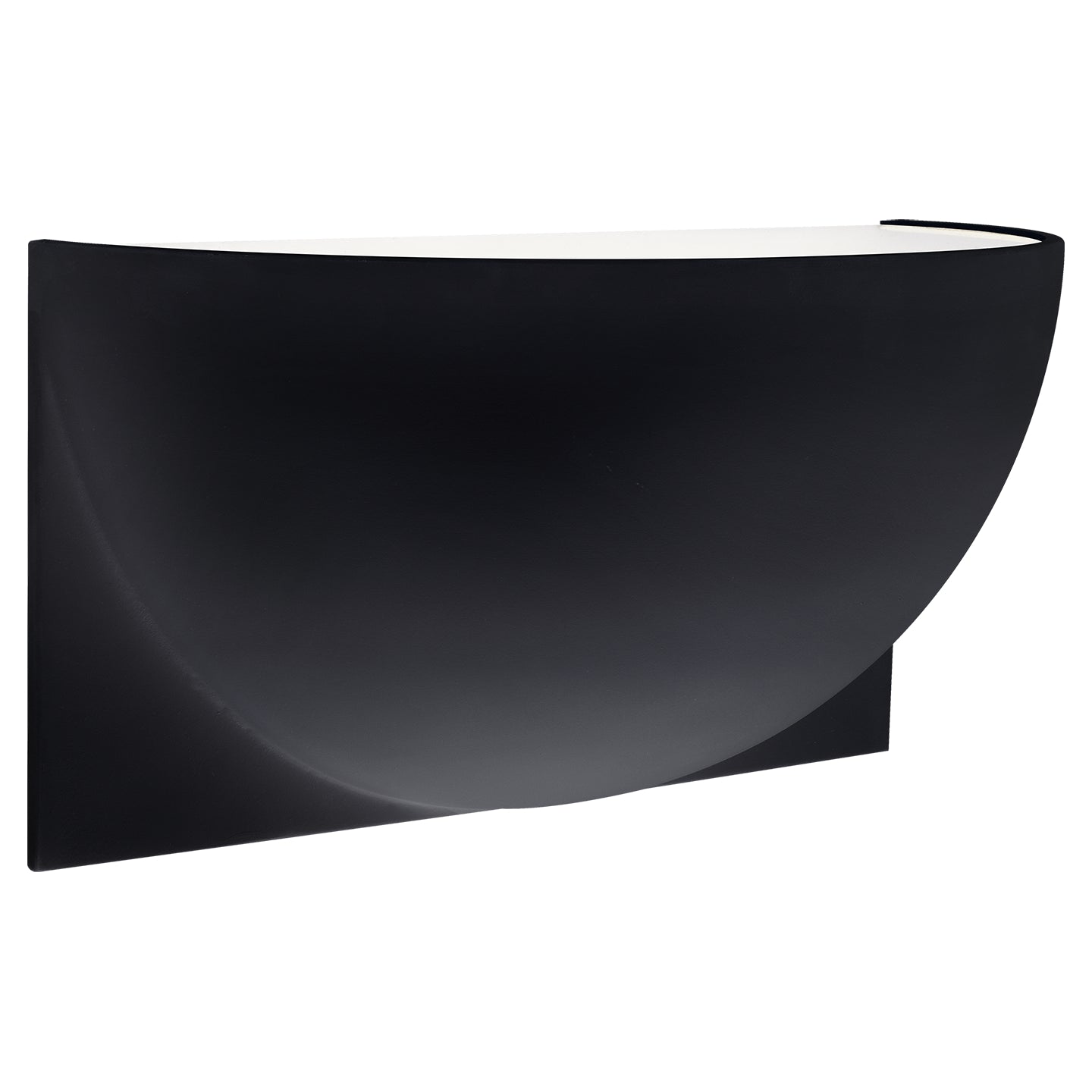 Visual Comfort Signature - PB 2070MBK-FG - LED Wall Sconce - Quarter Sphere - Matte Black