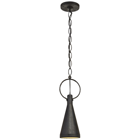 Load image into Gallery viewer, Visual Comfort Signature - SK 5360NR-AI - One Light Pendant - Limoges - Natural Rusted Iron

