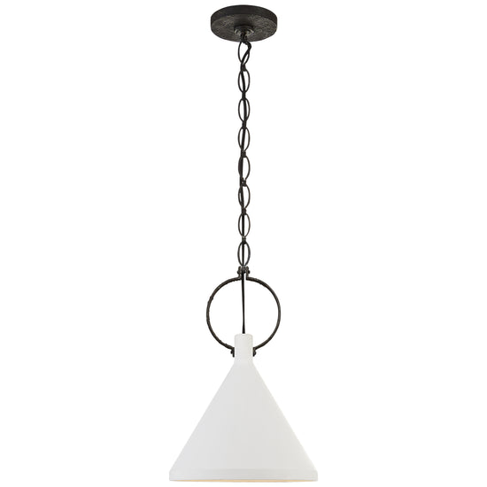 Visual Comfort Signature - SK 5362NR-PW - One Light Pendant - Limoges - Natural Rusted Iron
