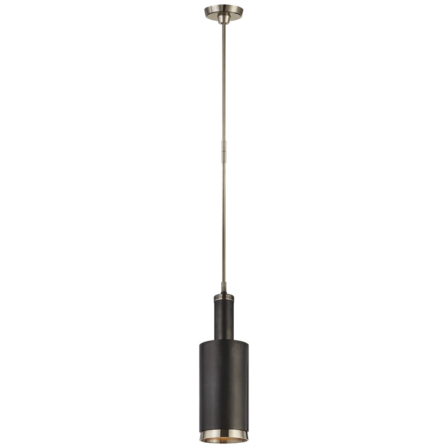 Visual Comfort Signature - TOB 5099AN/BZ - One Light Pendant - Anders - Antique Nickel and Bronze