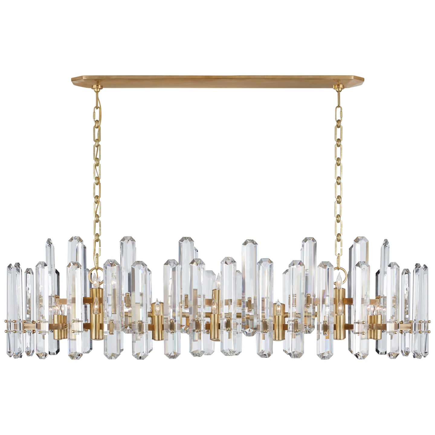 Load image into Gallery viewer, Visual Comfort Signature - ARN 5127HAB-CG - 24 Light Chandelier - Bonnington - Hand-Rubbed Antique Brass
