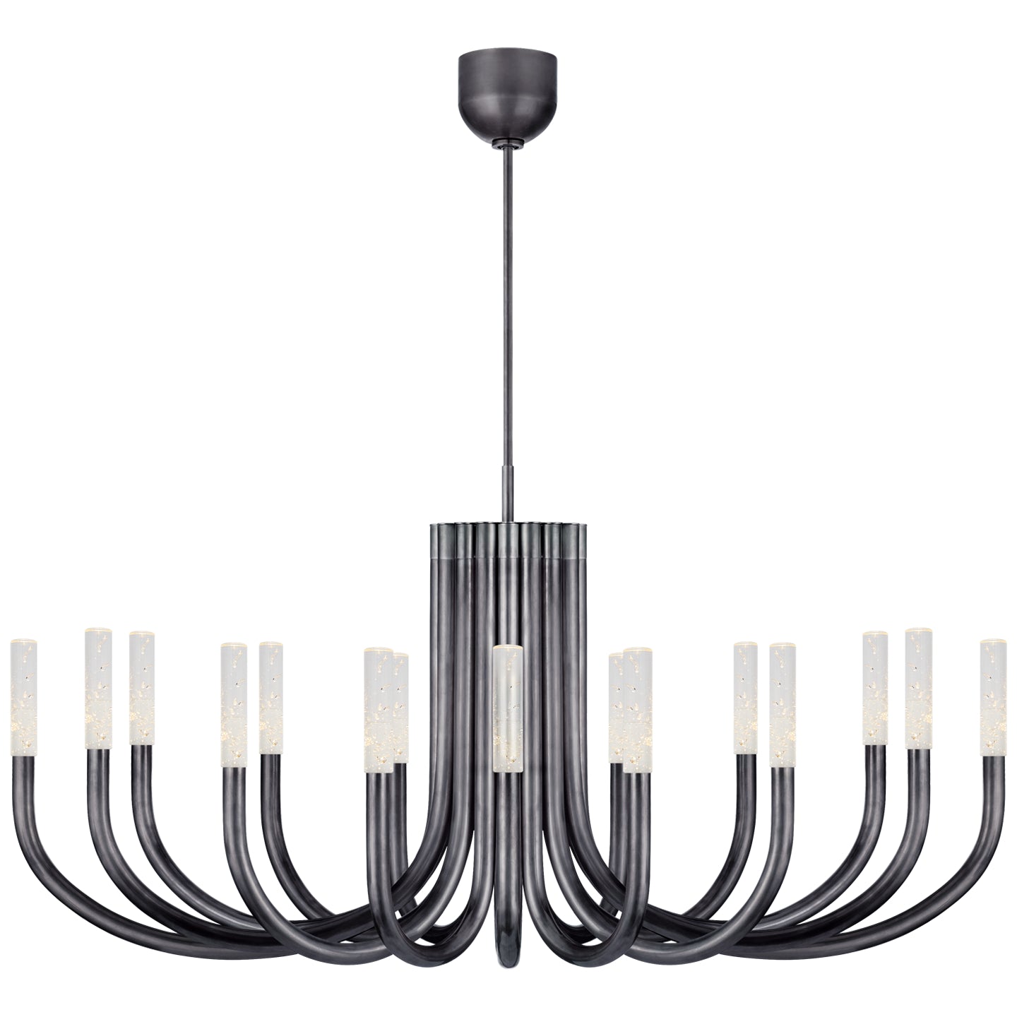 Load image into Gallery viewer, Visual Comfort Signature - KW 5585BZ-SG - LED Chandelier - Rousseau - Bronze
