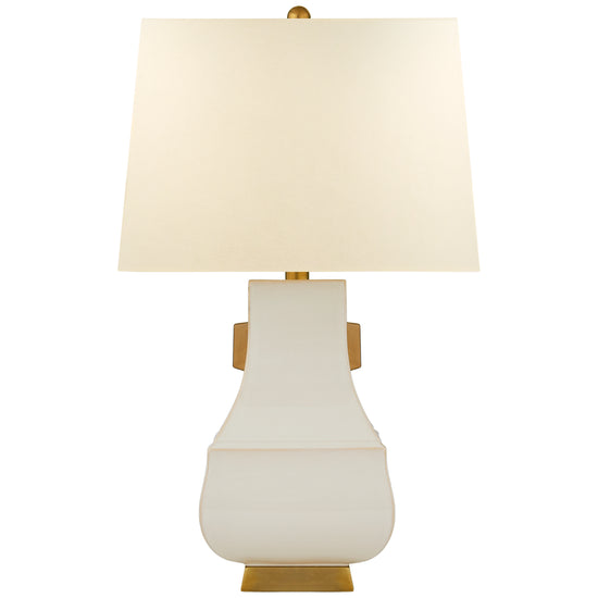 Load image into Gallery viewer, Visual Comfort Signature - CHA 8694IVO/BG-PL - One Light Table Lamp - Kang Jug - Ivory with Burnt Gold
