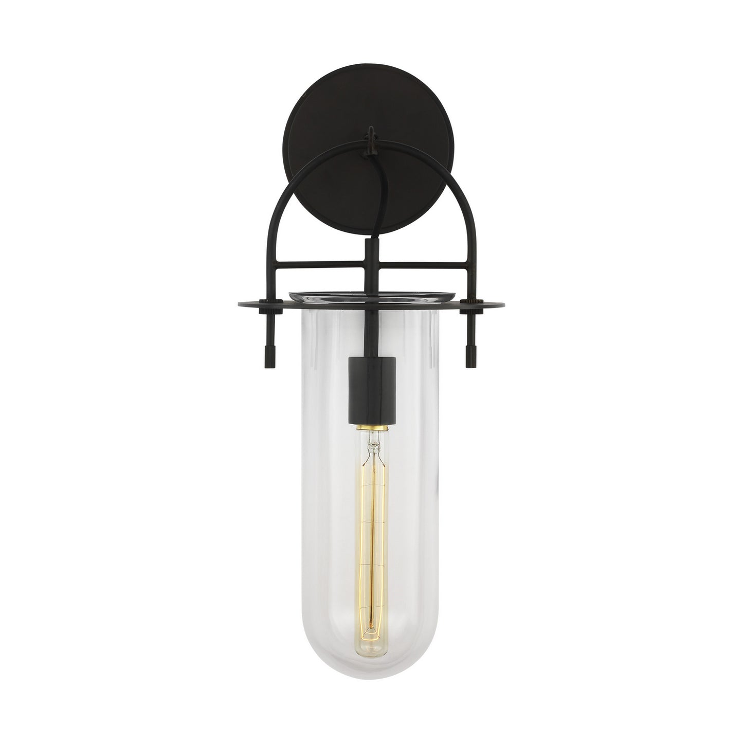 Load image into Gallery viewer, Visual Comfort Studio - KW1051AI - One Light Wall Sconce - Nuance - Aged Iron
