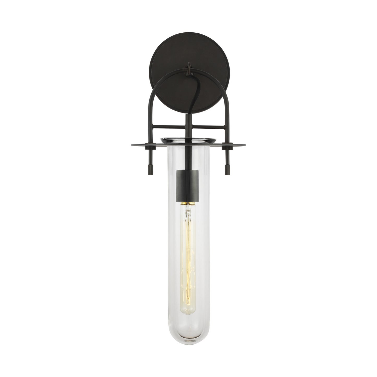 Load image into Gallery viewer, Visual Comfort Studio - KW1061AI - One Light Wall Sconce - Nuance - Aged Iron
