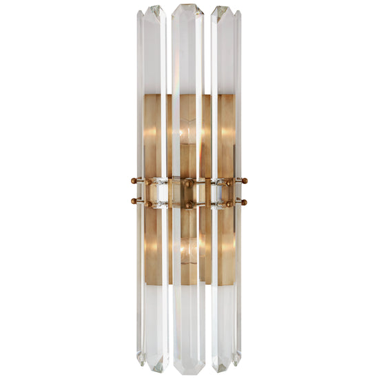 Visual Comfort Signature - ARN 2125HAB - Two Light Wall Sconce - Bonnington - Hand-Rubbed Antique Brass