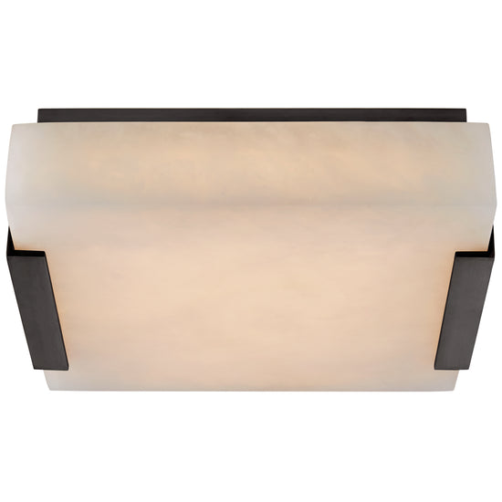 Visual Comfort Signature - KW 4114BZ-ALB - LED Flush Mount - Covet - Bronze