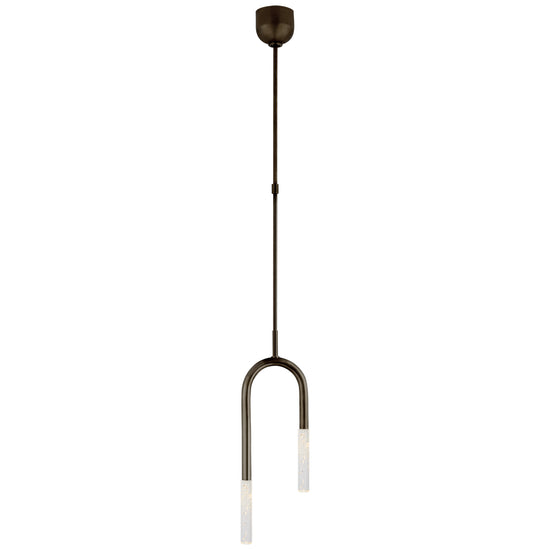 Load image into Gallery viewer, Visual Comfort Signature - KW 5590BZ-SG - LED Pendant - Rousseau - Bronze

