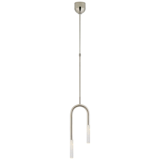 Load image into Gallery viewer, Visual Comfort Signature - KW 5590PN-SG - LED Pendant - Rousseau - Polished Nickel
