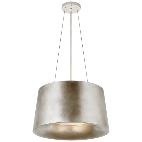 Load image into Gallery viewer, Visual Comfort Signature - BBL 5089BSL - Two Light Pendant - Halo - Burnished Silver Leaf
