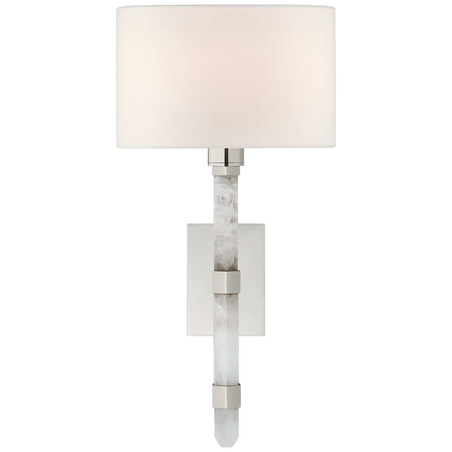 Load image into Gallery viewer, Visual Comfort Signature - SK 2902PN/Q-L - One Light Wall Sconce - Adaline - Polished Nickel
