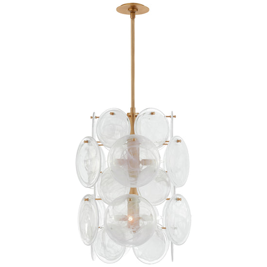Load image into Gallery viewer, Visual Comfort Signature - ARN 5451G-WSG - Six Light Chandelier - Loire - Gild
