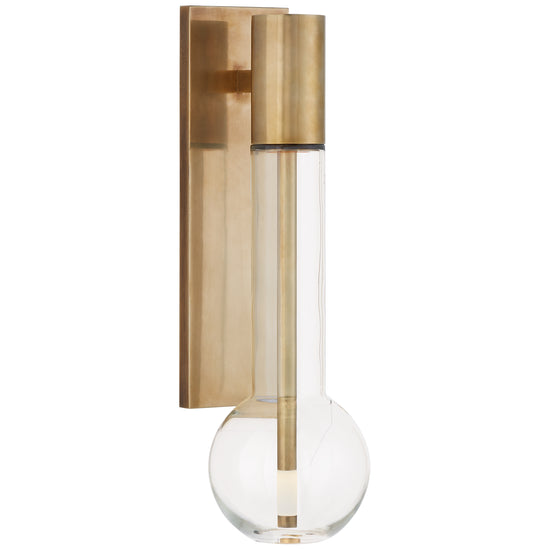 Load image into Gallery viewer, Visual Comfort Signature - KW 2130AB - LED Wall Sconce - Nye - Antique-Burnished Brass
