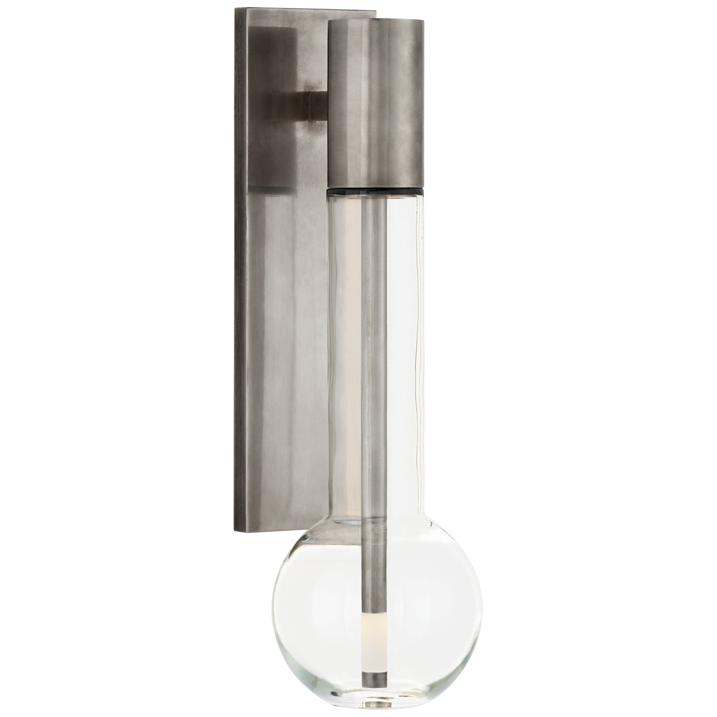 Load image into Gallery viewer, Visual Comfort Signature - KW 2130AN - LED Wall Sconce - Nye - Antique Nickel
