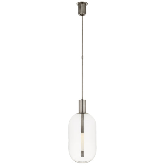 Load image into Gallery viewer, Visual Comfort Signature - KW 5132AN - LED Pendant - Nye - Antique Nickel
