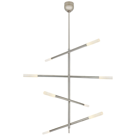 Load image into Gallery viewer, Visual Comfort Signature - KW 5593PN-EC - LED Chandelier - Rousseau - Polished Nickel
