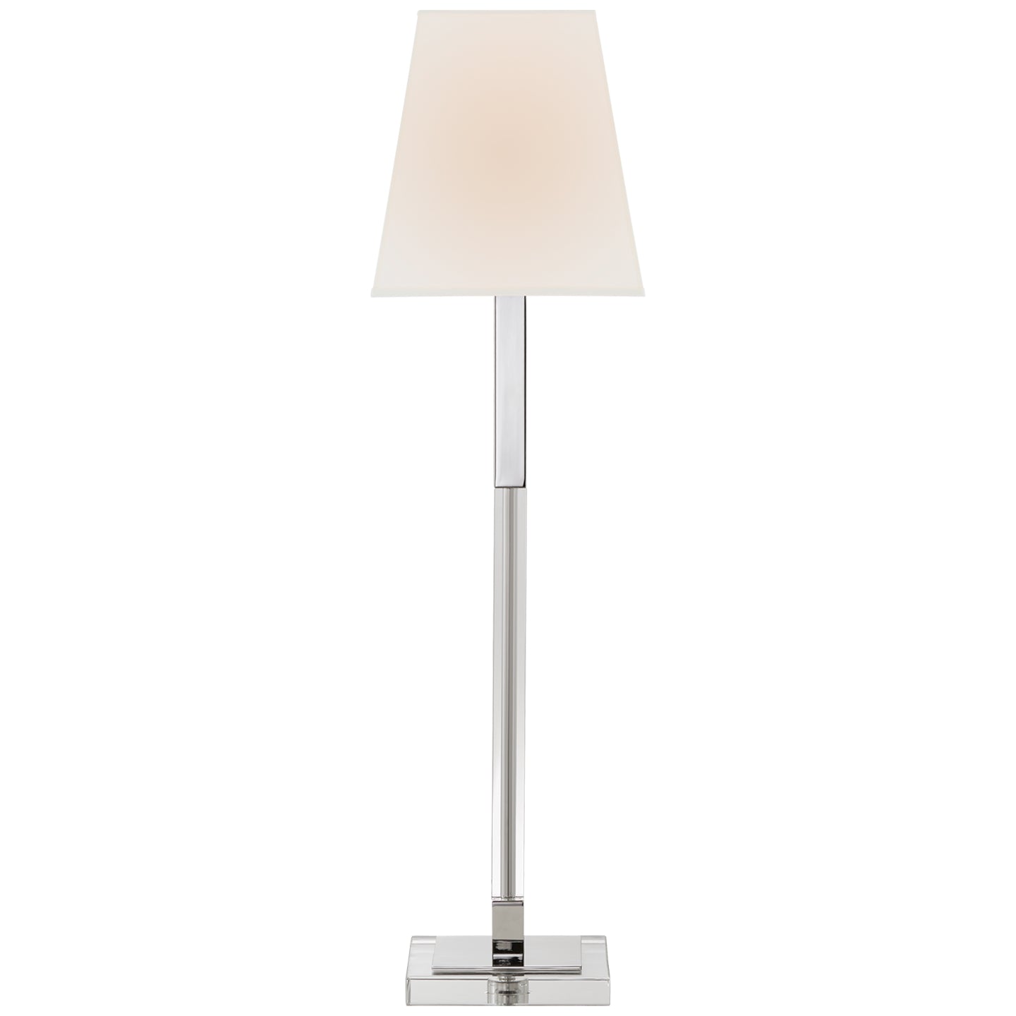Visual Comfort Signature - CHA 8989PN/CG-L - One Light Buffet Lamp - Reagan - Polished Nickel and Crystal