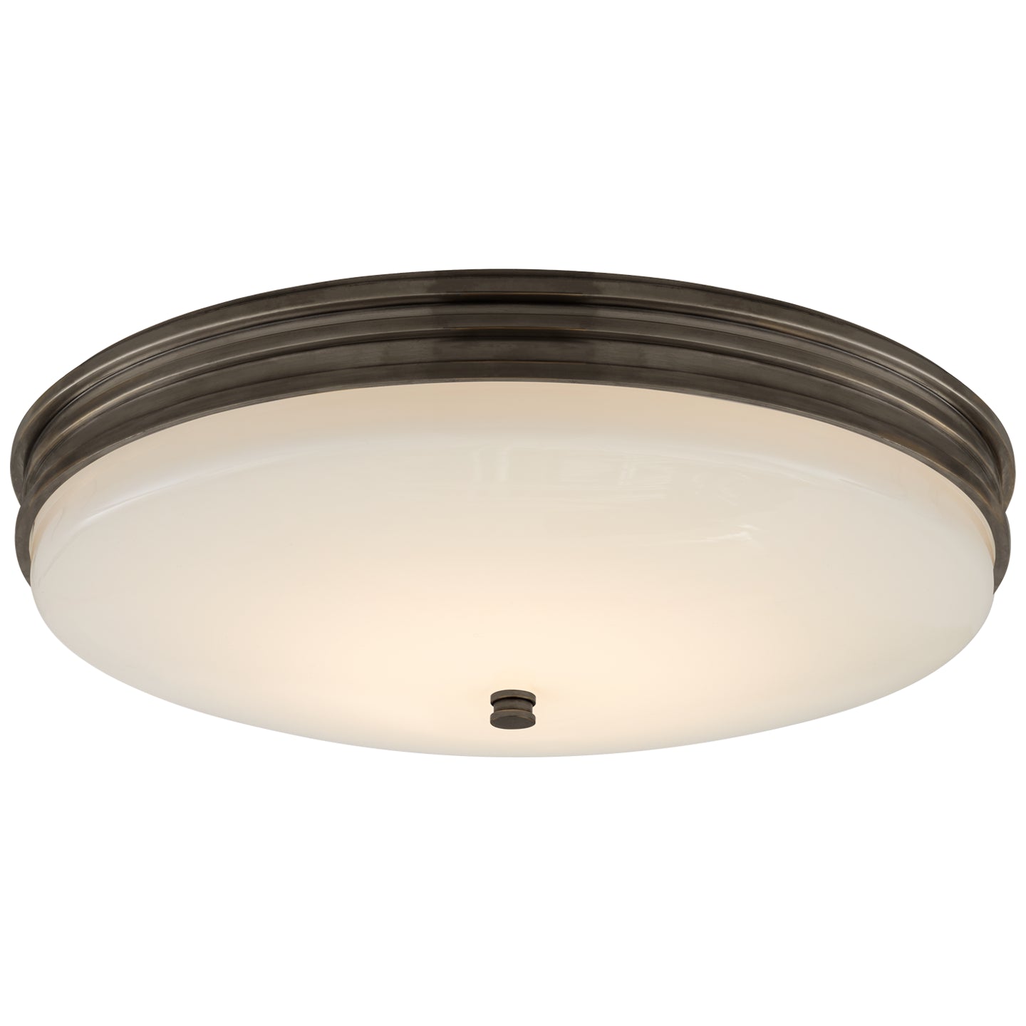 Visual Comfort Signature - CHC 4603BZ-WG - LED Flush Mount - Launceton - Bronze