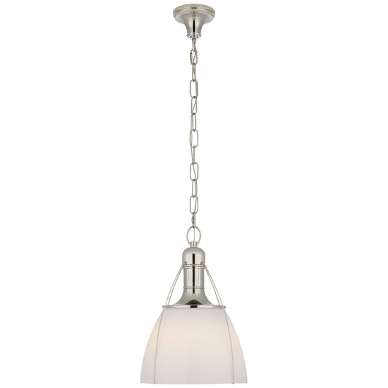 Load image into Gallery viewer, Visual Comfort Signature - CHC 5475PN-WG - One Light Pendant - Prestwick - Polished Nickel
