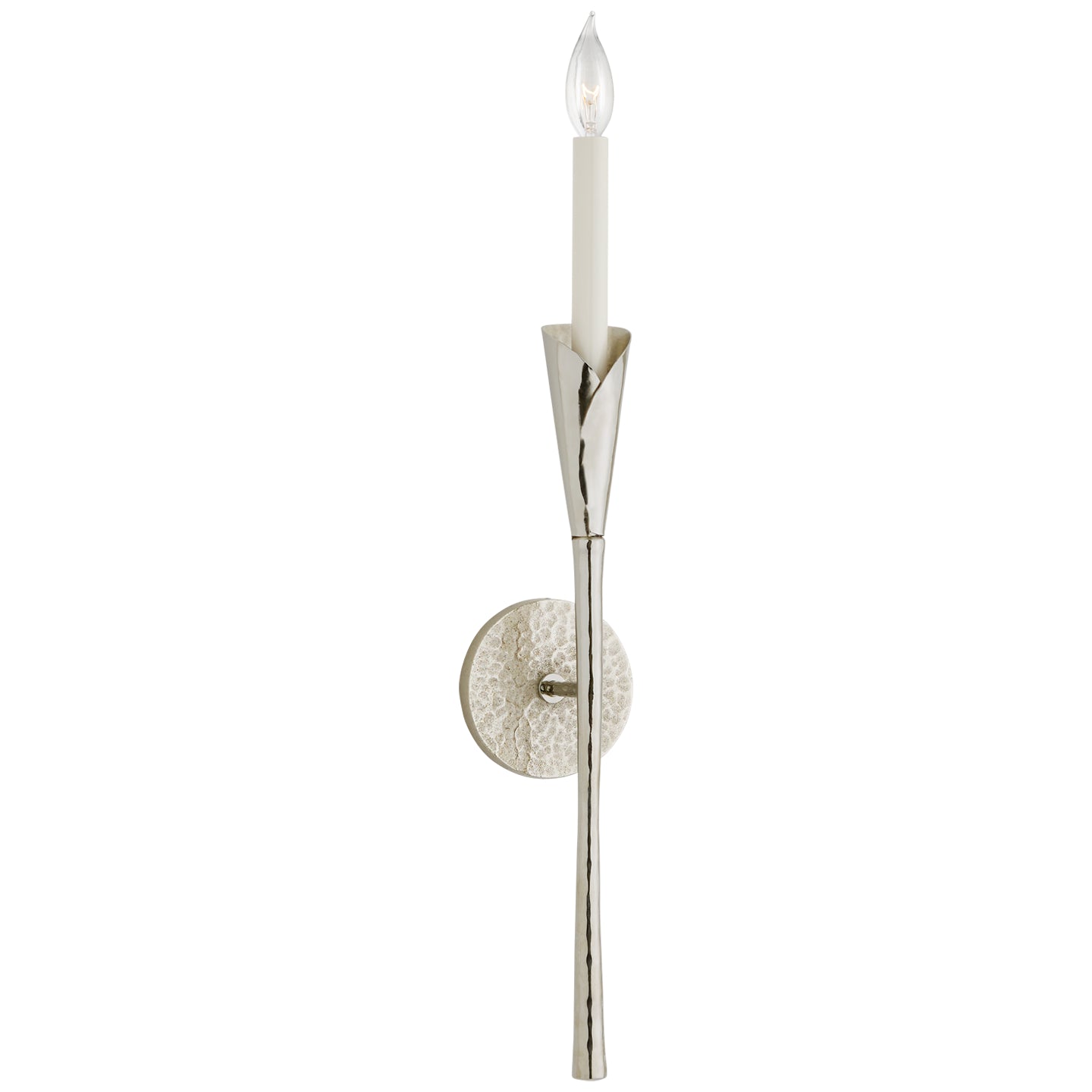 Visual Comfort Signature - CHD 2505PN - One Light Wall Sconce - Aiden - Polished Nickel