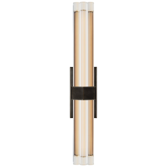Load image into Gallery viewer, Visual Comfort Signature - LR 2910BZ-CG - LED Wall Sconce - Fascio - Bronze
