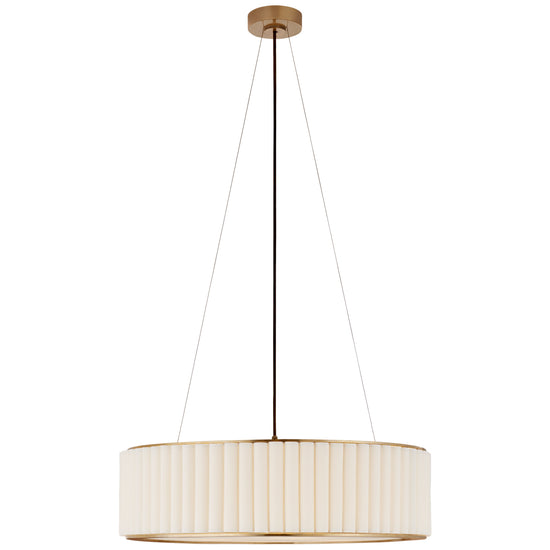 Load image into Gallery viewer, Visual Comfort Signature - S 5440HAB-L - Four Light Pendant - Palati - Hand-Rubbed Antique Brass

