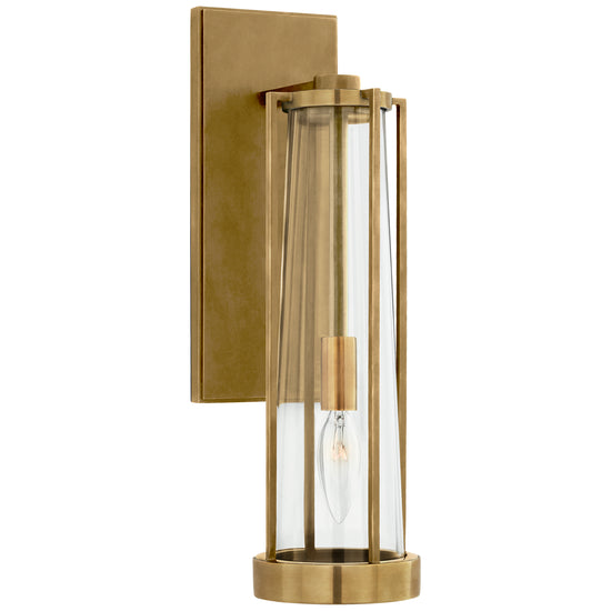 Load image into Gallery viewer, Visual Comfort Signature - TOB 2275HAB-CG - One Light Wall Sconce - Calix - Hand-Rubbed Antique Brass
