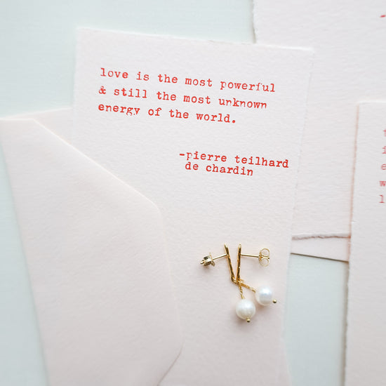 Love Unknown Valentines Card - Curated Home Decor