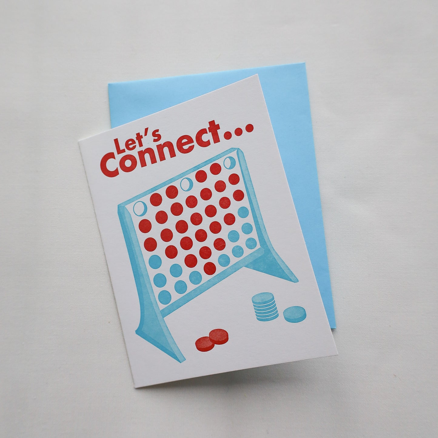 Let's Connect Greeting Card - Curated Home Decor