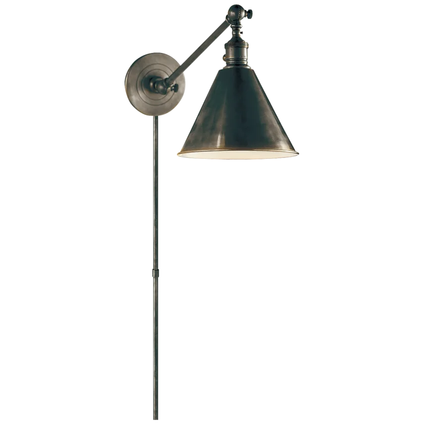 Boston Functional Single Arm Library Light - Curated Home Decor