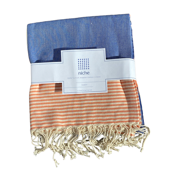 Orange Whitehaven Towel - Curated Home Decor