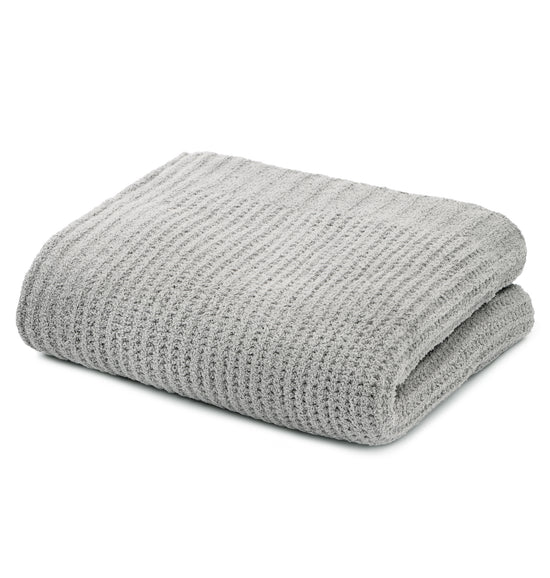 Textured Waffle Weave Throw - Curated Home Decor