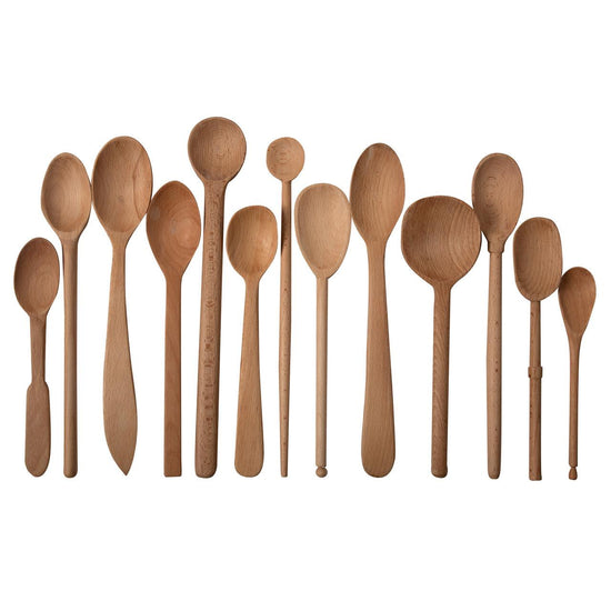 Large Beechwood Spoon - Curated Home Decor