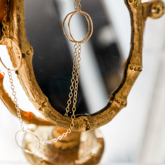 Gold Filled Luna Necklace - Curated Home Decor