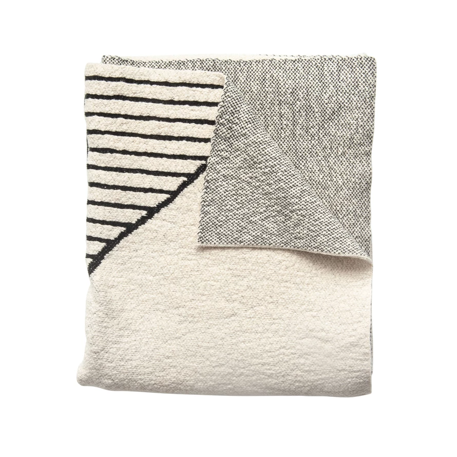 Load image into Gallery viewer, Cotton Knit Throw - Curated Home Decor
