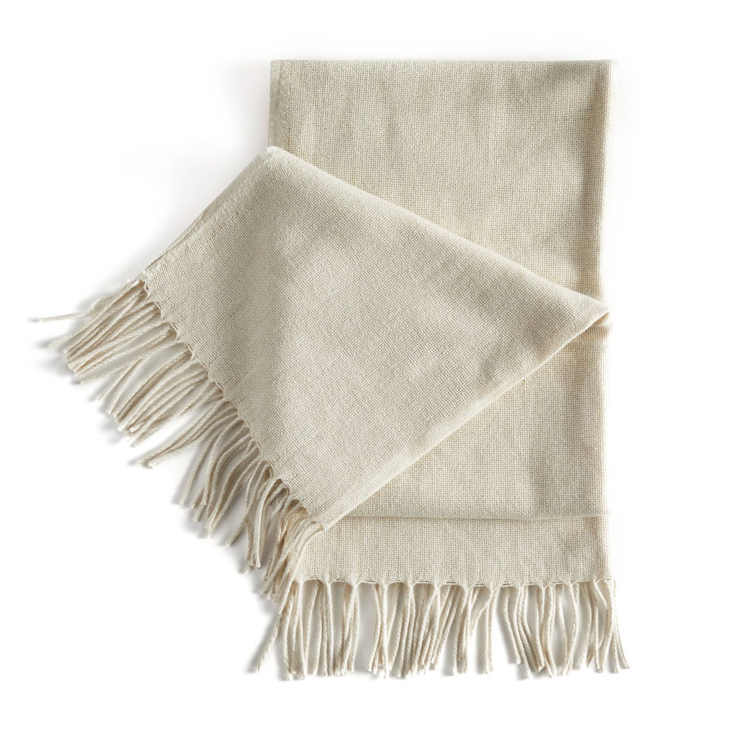 Averie Woven Throw White - Curated Home Decor