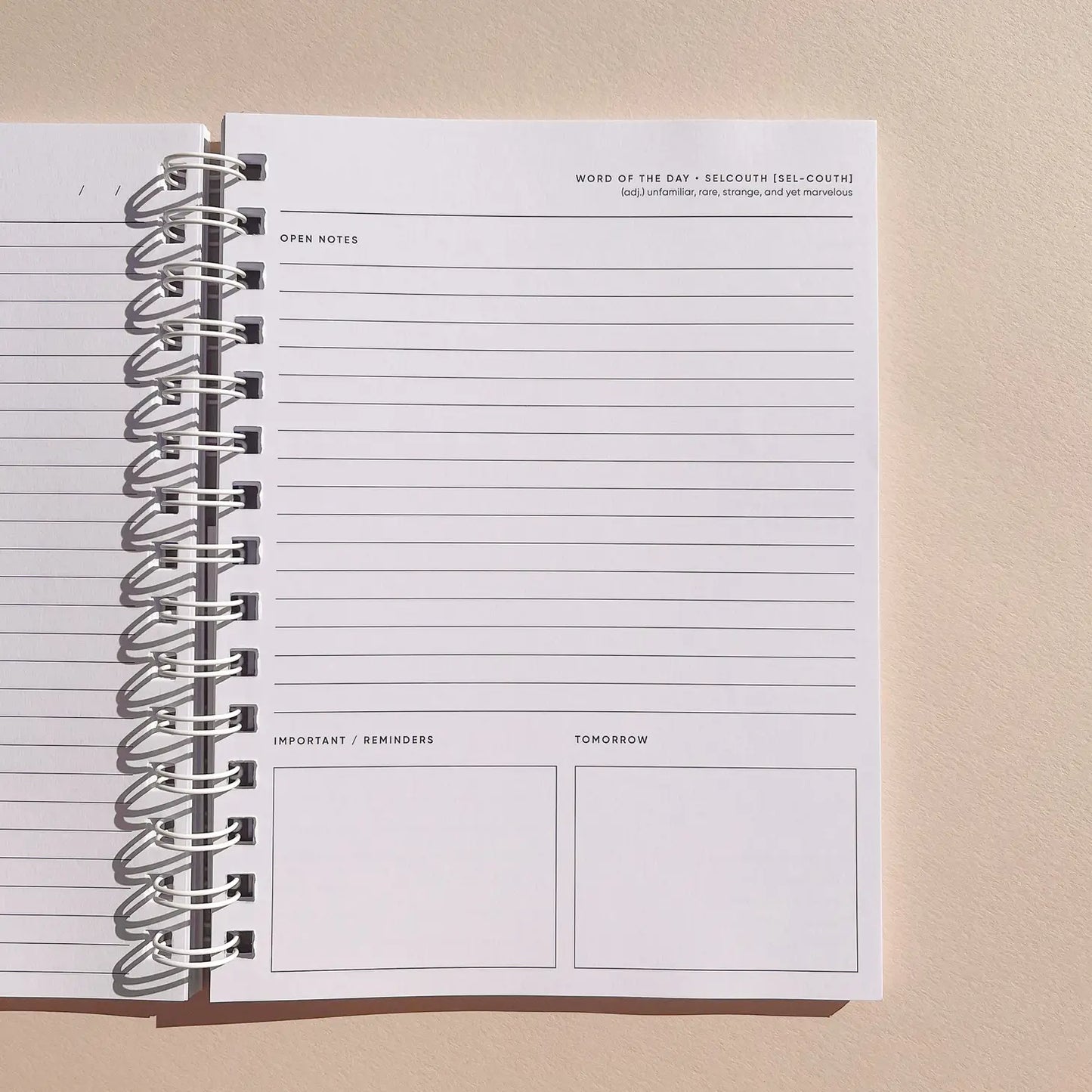 Oak Sun Balance Notebook - Curated Home Decor