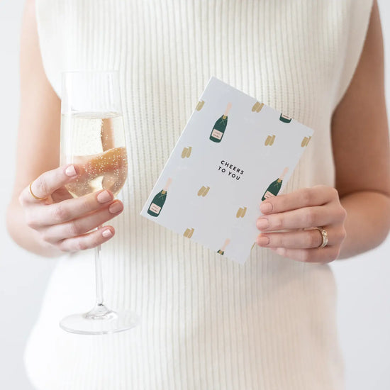 Cheers to You Card - Curated Home Decor