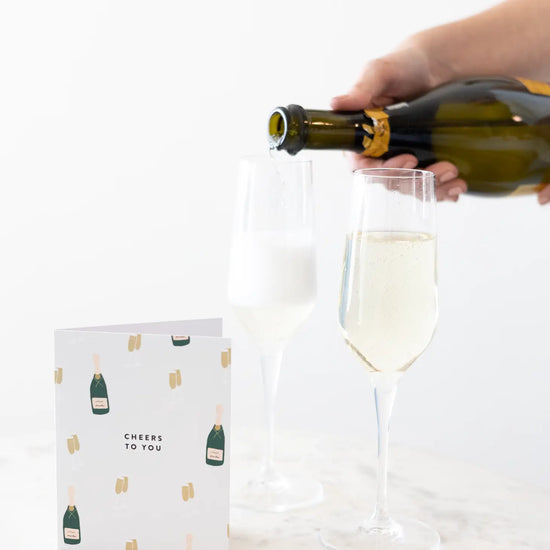Cheers to You Card - Curated Home Decor