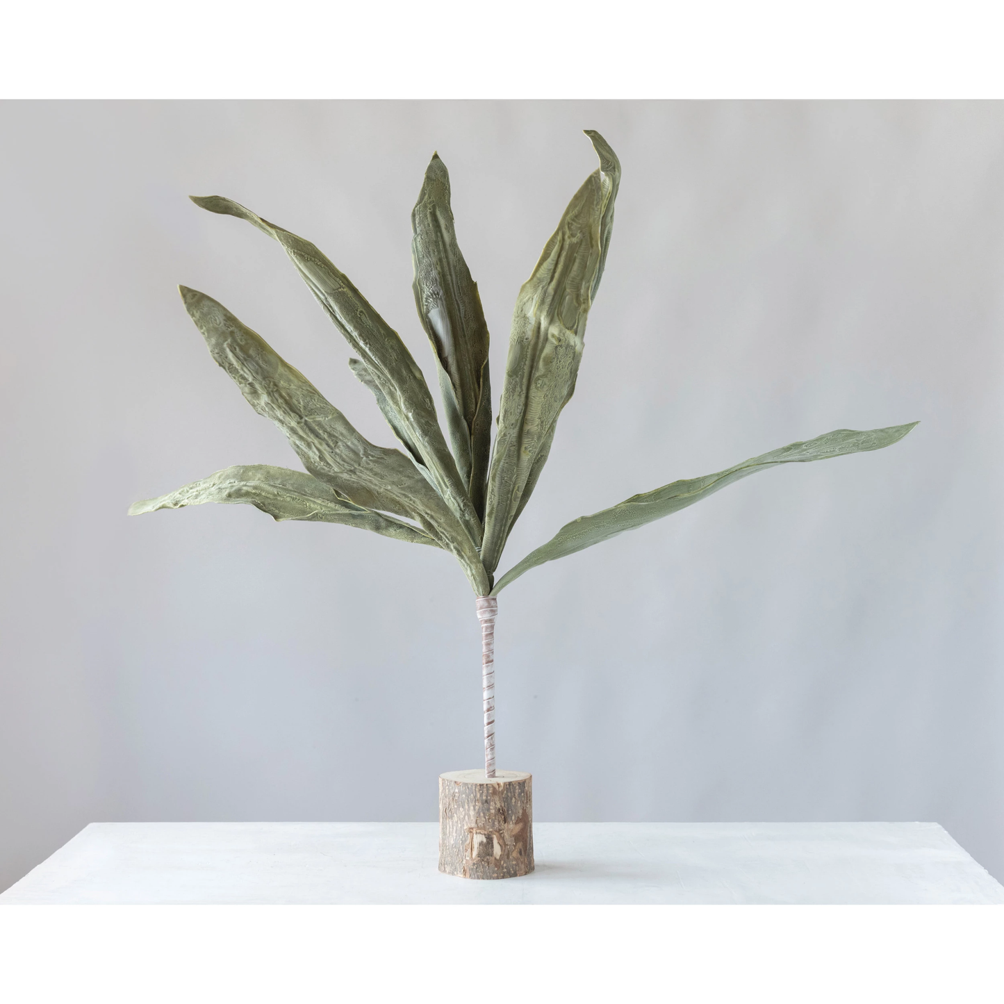 Faux Leaf Stem - Curated Home Decor