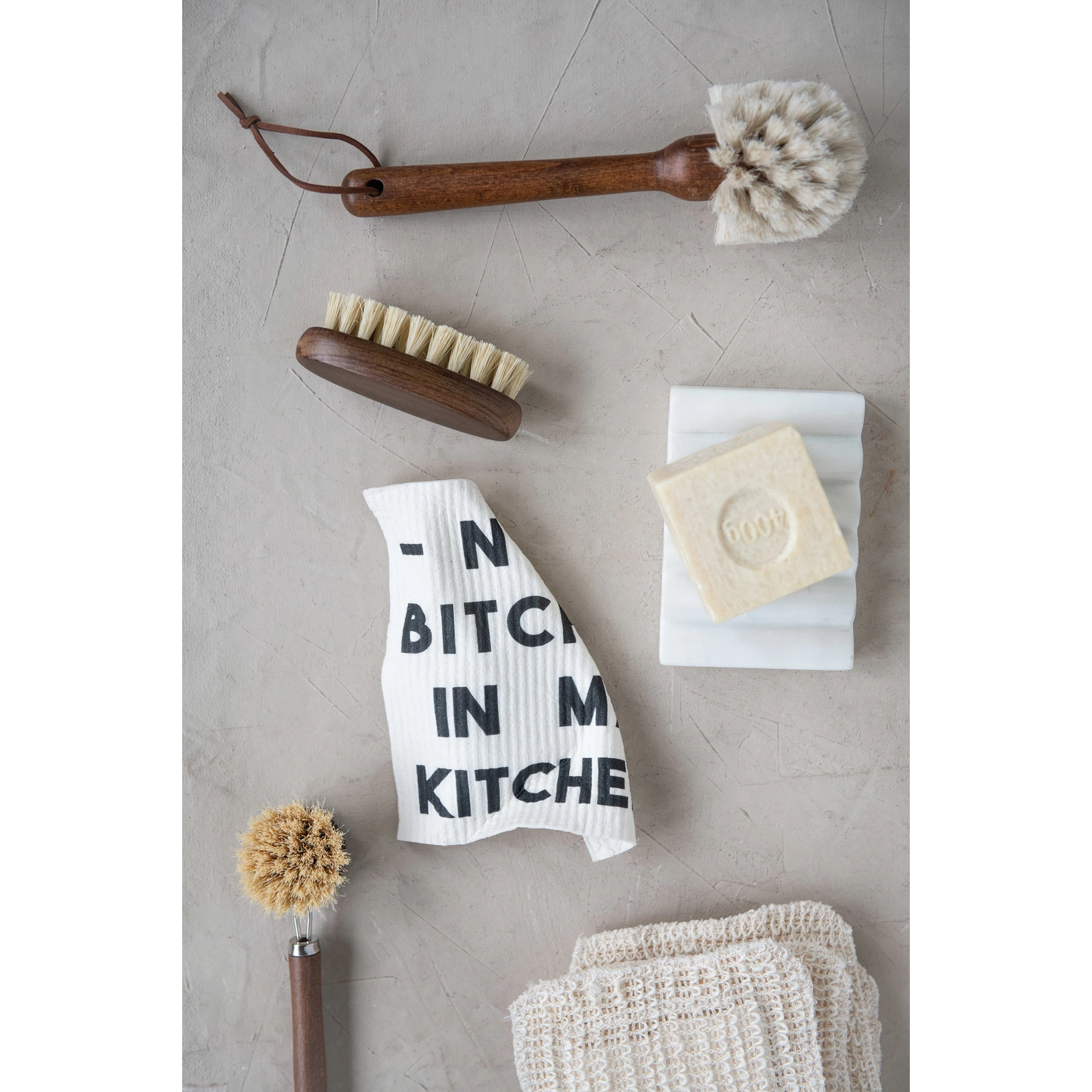 Carved Marble Soap Dish - Curated Home Decor