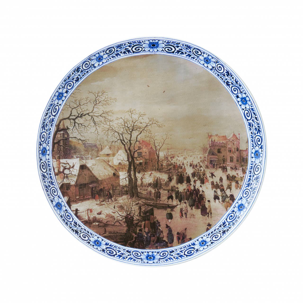 Ice Entertainment Decorative Plate - Curated Home Decor
