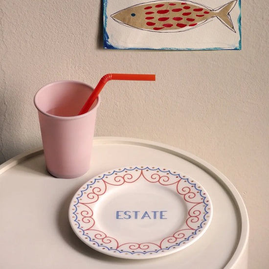 Estate Porcelain Plate - Curated Home Decor