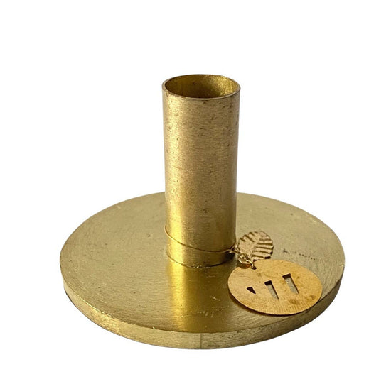 Brass Taper Candleholder - Curated Home Decor