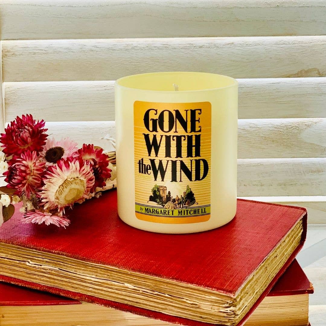 "Gone With The Wind" Scented Book Candle - Curated Home Decor