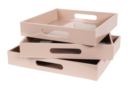 Square Tray - Set of 3