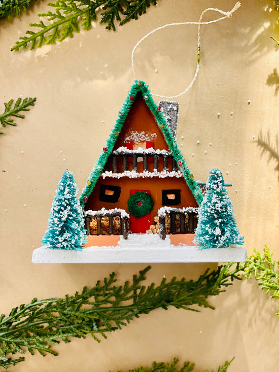 Christmas A Frame Ornament - Curated Home Decor