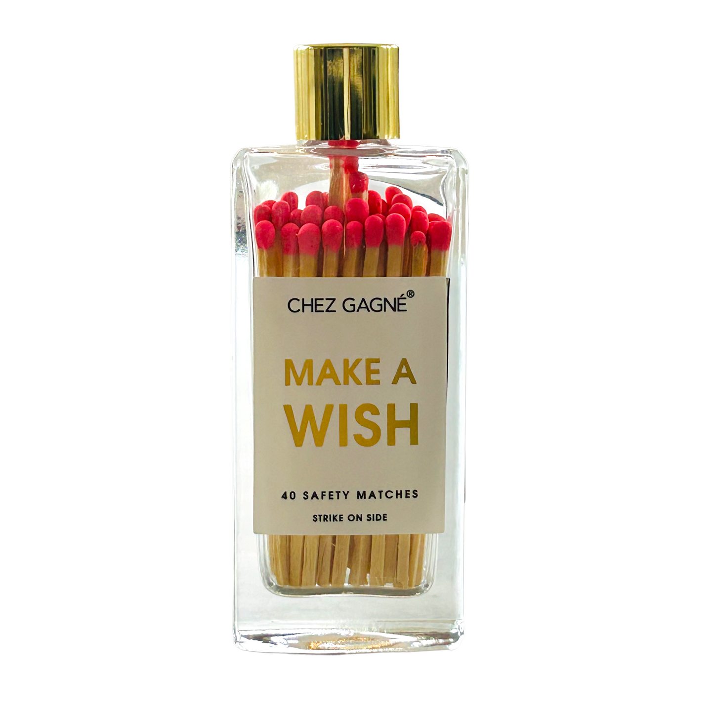 “Make A Wish” Safety Matches - Curated Home Decor