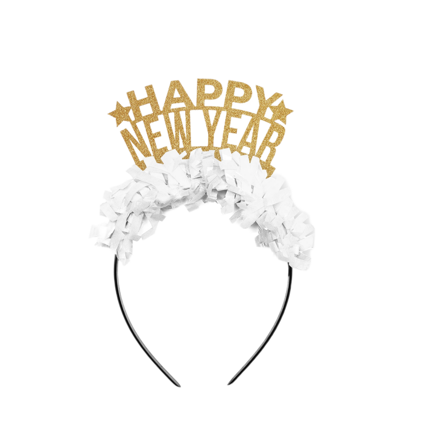 Happy New Years Party Headband Crown Decoration - Curated Home Decor