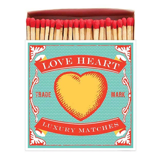 Love Heart Matchbox - Curated Home Decor